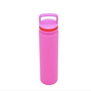 Pink Stainless Steel Water Bottle 24oz..new
